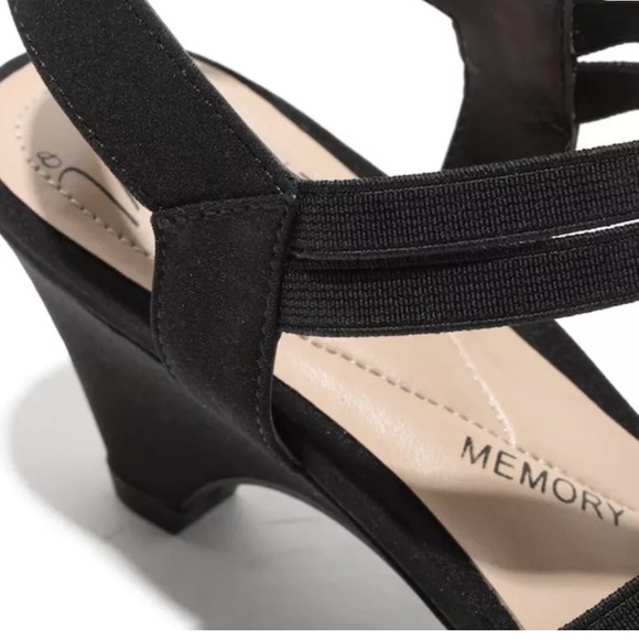 Women’s Comfort stretch Impo wedge sandals - Picture 4 of 7